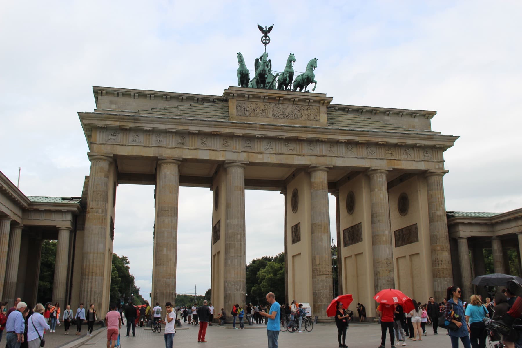 Brandenburg Gate in Berlin, Germany